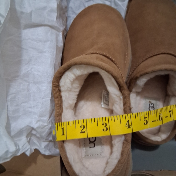 UGG Tan Suede Slippers - Picture 13 of 16